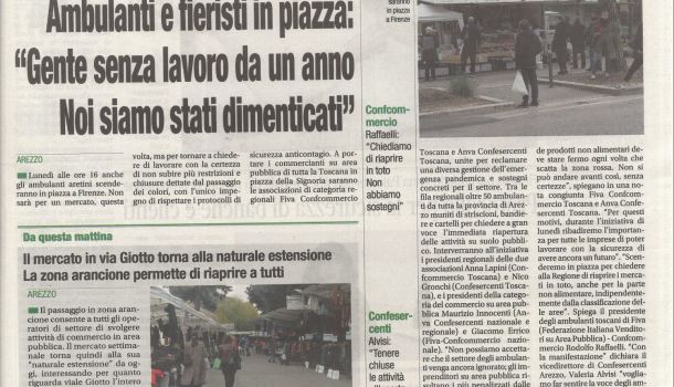 Corriere di Arezzo 17 aprile 2021