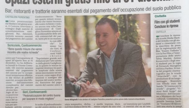 Corriere di Arezzo 29 aprile 2021