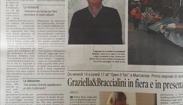 Corriere di Arezzo 12 maggio 2021
