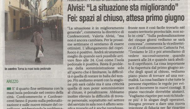 Corriere di Arezzo 23 maggio 2021