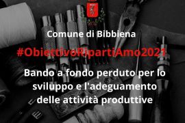 BIBBIENA: BANDO OBIETTIVORIPARTIAMO