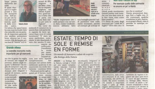 Corriere di Arezzo 4 giugno 2021