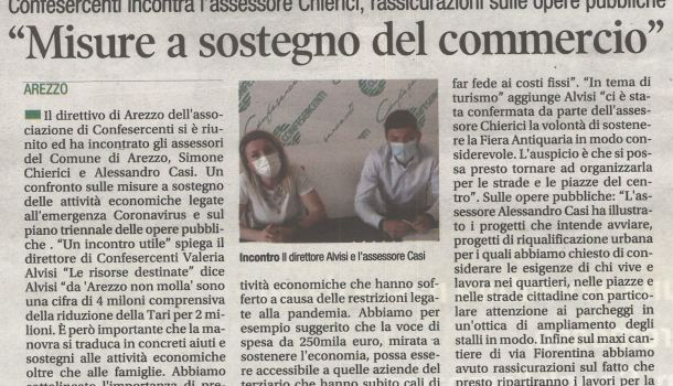 Corriere di Arezzo 5 giugno 2021