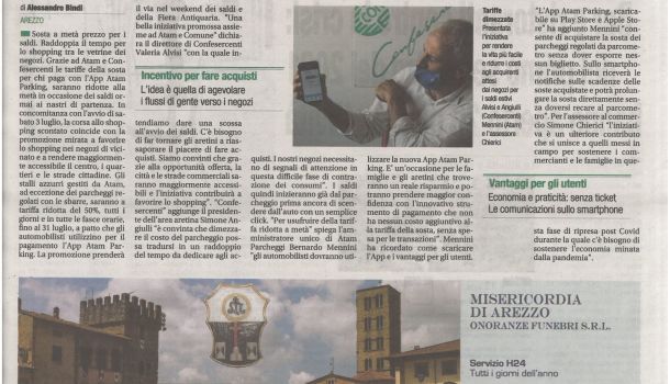 Corriere di Arezzo 30 giugno 2021
