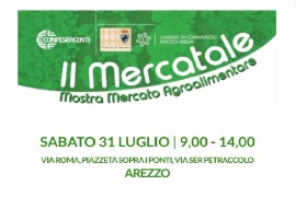 Sabato 31 luglio, il Mercatale sotto i Portici