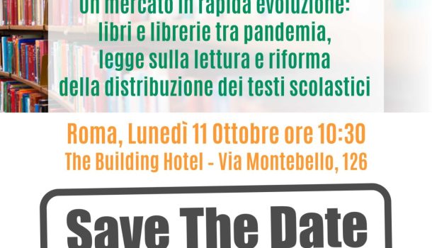 Editoria: il mercato dei libri tra pandemia, legge sulla lettura e riforma della scolastica, l’11 ottobre il convegno del SIL Confesercenti a Roma