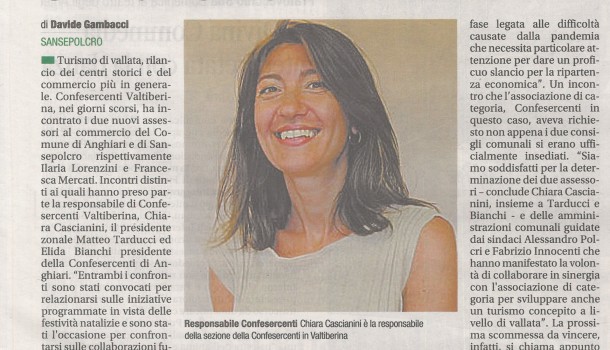 Corriere di Arezzo 16 dicembre 2021