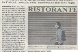 La Nazione di Arezzo 28 gennaio 2022