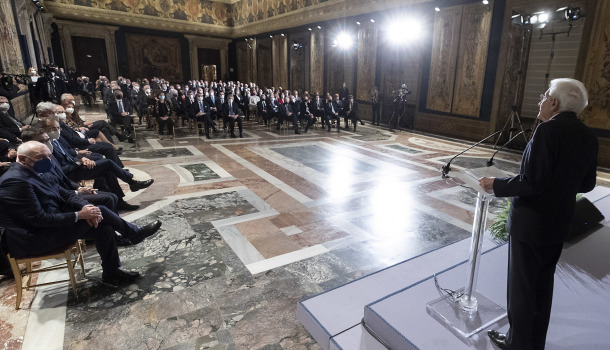 La presidente di Confesercenti De Luise da Mattarella per gli auguri di fine anno
