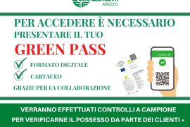 DAl 1 FEBBRAIO OBBLIGO GREEN PASS NEI NEGOZI