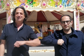 TORNA LA GIOSTRA PER BAMBINI IN PIAZZA GUIDO MONACO
