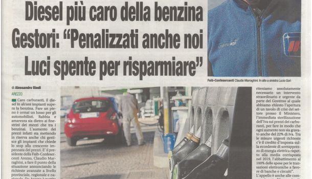 Corriere di Arezzo 12 marzo 2022