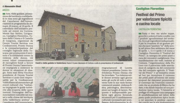 Corriere di Arezzo 24 marzo 2022