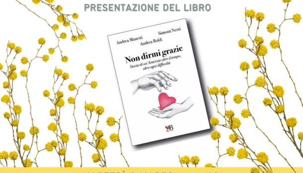 IL LIBRO “NON DIRMI GRAZIE” PER LA FESTA DELLA DONNA