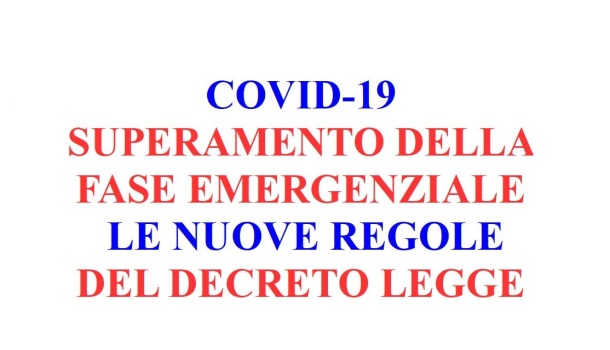 DECRETO COVID: SI RIPARTE. LE NUOVE REGOLE DAL 1 APRILE