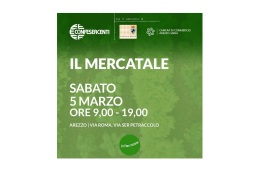 MERCATALE SOTTO I PORTICI DI VIA ROMA: SABATO 5 MARZO