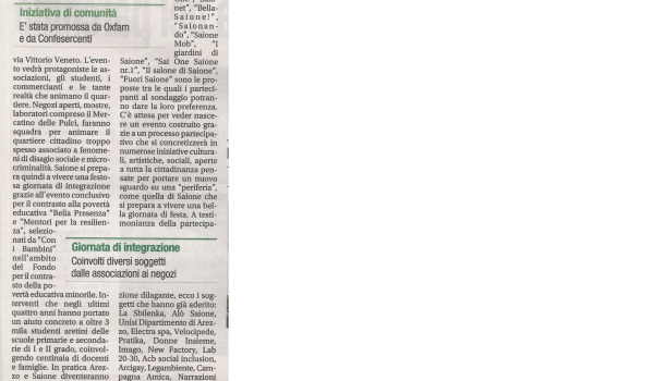 Corriere di Arezzo 19 aprile 2022 