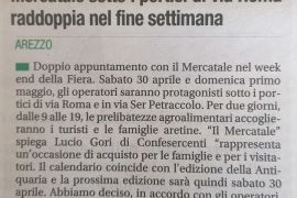 Corriere di Arezzo 28 aprile 2022