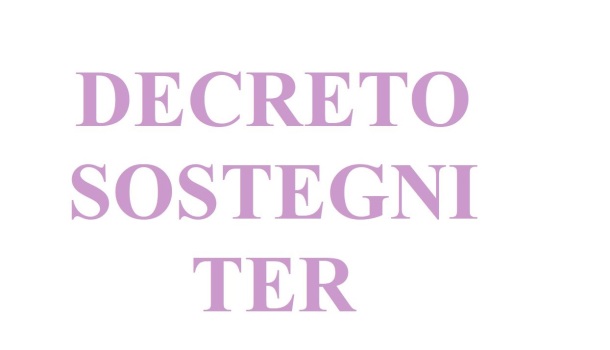 DECRETO SOSTEGNI TER: FONDO PERDUTO COMMERCIO AL DETTAGLIO