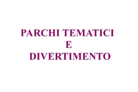 COVID: LE LINEE GUIDA PER PARCHI TEMATICI E DI DIVERTIMENTO