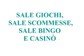 COVID: LE LINEE GUIDA PER SALE GIOCHI, SALE SCOMMESSE, SALE BINGO E CASINÒ