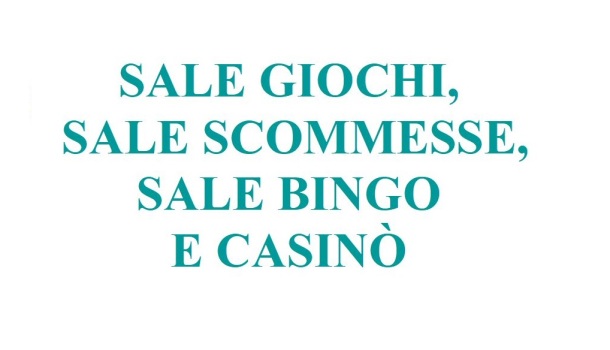 COVID: LE LINEE GUIDA PER SALE GIOCHI, SALE SCOMMESSE, SALE BINGO E CASINÒ