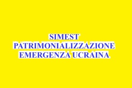 SIMEST PATRIMONIALIZZAZIONE – EMERGENZA UCRAINA