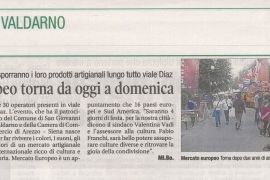 Corriere di Arezzo 19 maggio 2022