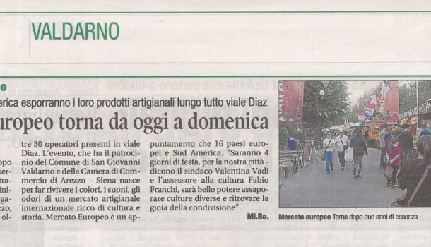 Corriere di Arezzo 19 maggio 2022