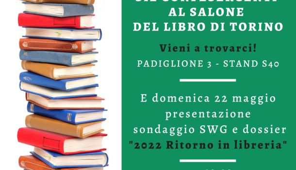 Salone Libro: SIL Confesercenti presenta il dossier “2022 ritorno in libreria”