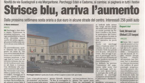 Corriere di Arezzo 27 luglio