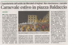 Corriere di Arezzo 20 luglio 2022