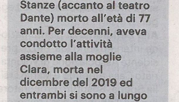 La Nazione di Arezzo 12 luglio 2022