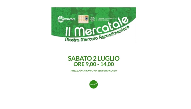 IL MERCATALE: SABATO 2 LUGLIO SOTTO I PORTICI DI VIA ROMA