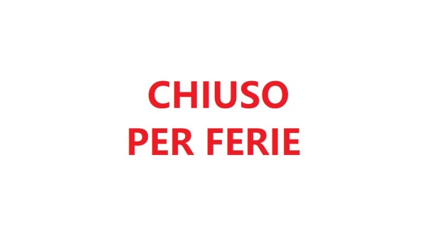 CONFESERCENTI: CHIUSURA UFFICI DAL 12 AL 24 AGOSTO COMPRESI