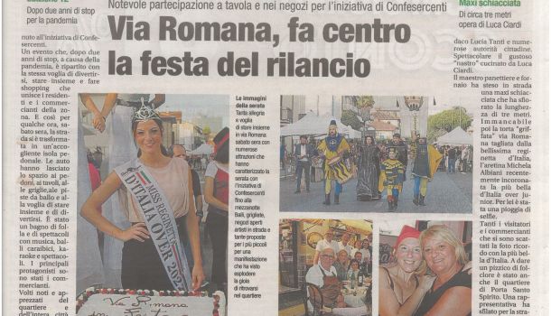 Corriere di Arezzo 12 settembre 2022