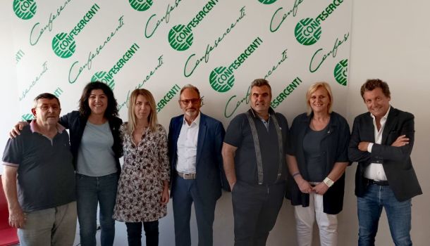 CONFESERCENTI: INCONTRO CON NISINI, AGNELLI E SANTONI