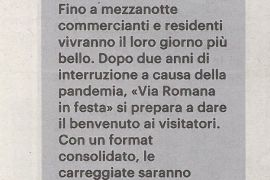 La Nazione di Arezzo 8 settembre 2022