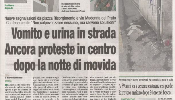 Corriere di Arezzo 10 ottobre 2022