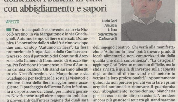 Corriere di Arezzo 10 novembre 2022