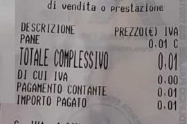 Mai più violenze sulle donne: Fiesa Assopanificatori Confesercenti, da oggi il 1522 sugli scontrini dei clienti dei forni