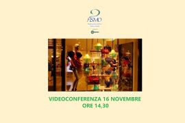 MODA: VIDEOCONFERENZA MERCOLEDÌ 16 NOVEMBRE ALLE ORE 14,30