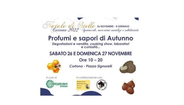 PROFUMI E SAPORI D’AUTUNNO: SABATO 26 E DOMENICA 27 NOVEMBRE