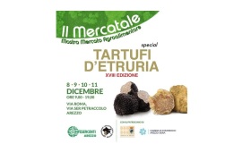 TARTUFI D’ETRURIA: AD AREZZO DALL’8 ALL’11 DICEMBRE