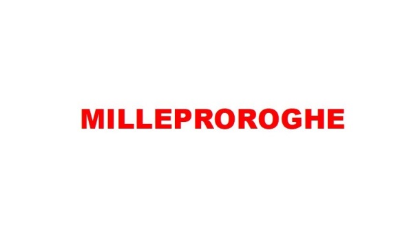 D. L. MILLEPROROGHE