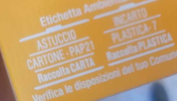 SCATTATO L’OBBLIGO DI ETICHETTATURA AMBIENTALE DEGLI IMBALLAGGI