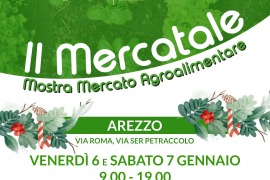 MERCATALE E DELIZIE DELLA BEFANA: IL 6 E IL 7 GENNAIO