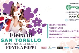 FIERA DI SAN TORELLO: DOMENICA 23 APRILE A PONTE A POPPI