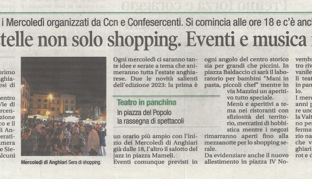 Corriere di Arezzo 5 luglio 2023