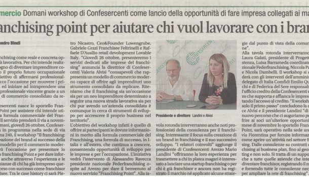 Corriere di Arezzo 25 ottobre 2023